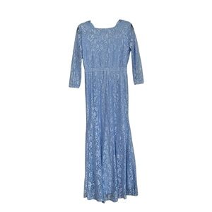 Rephyllis size medium women’s sky blue formal dress